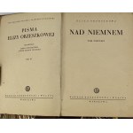 Orzeszkowa Eliza, Nad Niemnem vol. 1-3 co-edited [half leather].