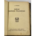Dąbrowski Józef (Grabiec J.), Dzieje narodu polskiego [1. vydání][Poloviční skořápka].