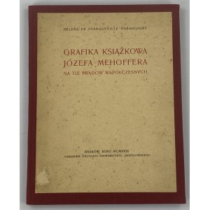 d'Abancourt Helena de Franqueville, Grafika książkowa Józefa Mehoffera na tle prądów współczesnych