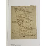 Other pages of the manuscript of Pan Tadeusz: Pan Tadeusz Museum of the Ossoliński National Institute, Wrocław 2017