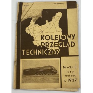 Kolejowy Przegląd Techniczny nr 2-3/ 1937 Luty-Marzec