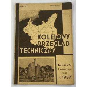 Kolejowy Przegląd Techniczny nr 4-5/ 1937 Kwiecień - Maj