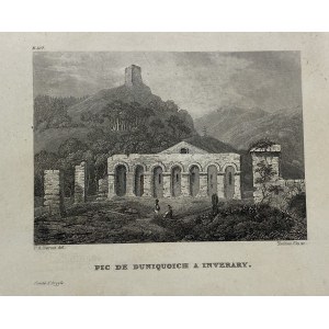 e Pernot François Alexandre, Pic de Duniquoich a Inverary, staloryt, ok. 1829