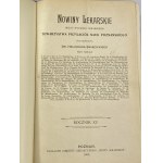 [Opr. R. Jahoda] Nowiny Lekarskie 1901-8; 1911, 9 zväzkov jedného z najserióznejších poľských lekárskych časopisov 19./20. storočia. [kabinetná väzba].