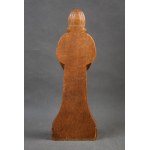 Rzeźba Anioł, drewno, lata 30-te. Sygn.W. Lam?