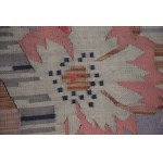 Kilim Kwiaty i geometria, Art Deco, Gliniany, lata 30-te.