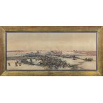 Fałat Julian, SZKIC PANORAMY BEREZYNA, 1895