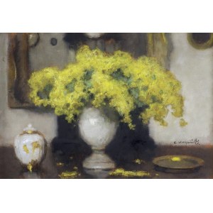 Karpinski Alfons, MARTWA NATURA Z MIMOZAMI, BEFORE 1948
