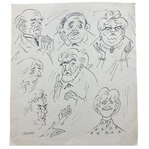 Zbigniew Lengren (1919 - 2003), Ilustracja do „Życia literackiego”