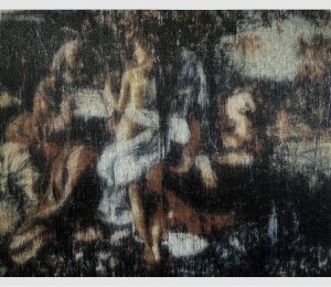 Bartosz Czarnecki (ur. 1988), Caravaggio - Odpoczynek w czasie ucieczki do Egiptu, 2020