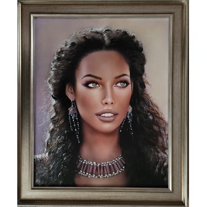 Tomasz Włodarczyk, Portrait of a Nubian Woman, 2021
