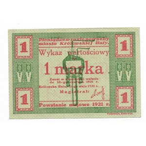Królewska huta (Chorzów) 1 marka powstańcza 1921