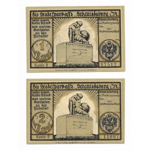 Kowary 1 i 2 marki 1920