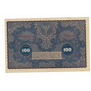 100 marek polskich 1919, seriaIC- H