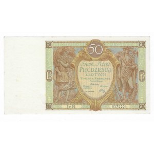 50 złotych 1929, seria EG