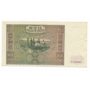 100 złotych 1941, seria D