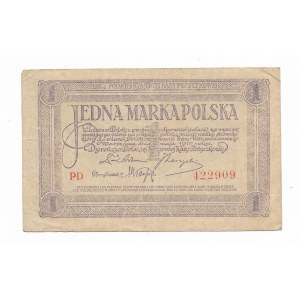 1 marka polska 1919 seria PD