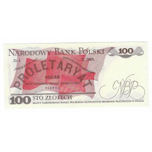 100 złotych 1979, seria GP - rzadszy