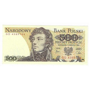 500 złotych 1982, seria GD