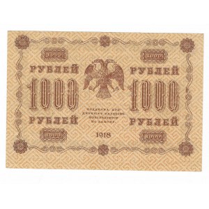 Rosja, 1000 Rubli 1918