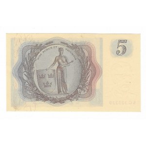 Szwecja, 5 koron 1961