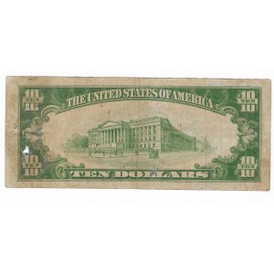 USA, 10 dolarów 1934