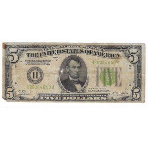 USA, 5 dolarów 1928