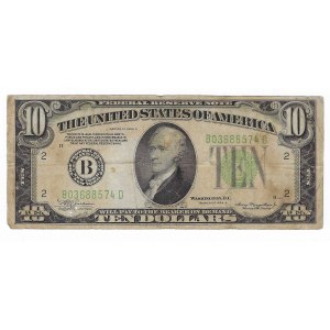 USA, 10 dolarów 1934