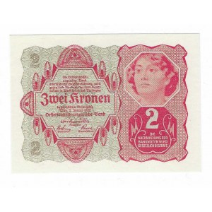Austro-Węgry, 2 korony 1922
