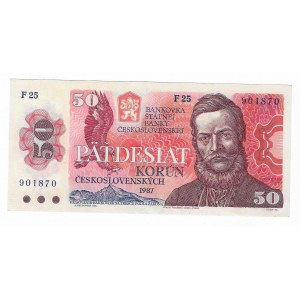 Czechosłowacja, 50 koron 1987