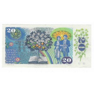 Czechosłowacja, 20 koron 1988