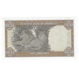 Rodezja, 5 Dolarów 1978