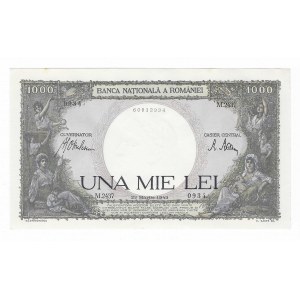 Rumunia, 1000 Lei 1943