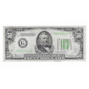USA, 50 dolarów 1934