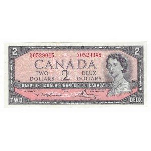 Kanada, 2 dolary 1954