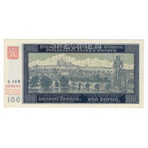 Protektorat Czech i Moraw, 100 Koron 1940 - SPECIMEN