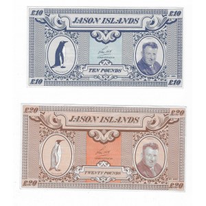 Wyspy Jason, Zestaw 5 banknotów 1979