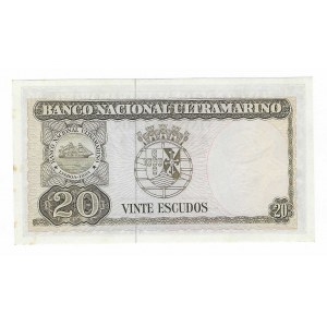 Timor, 20 escudos 1967