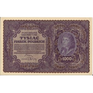 1000 marek polskich 1919, I SERJA AF