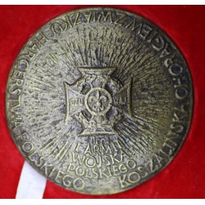 Medal, Koszalińska chorągiew ZHP, 70mm, sygnowany