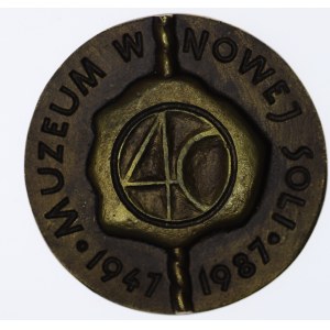 Medal, 40-lecie Muzeum w Nowej Soli, 68 mm