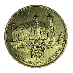 2 złote 1996 - Zamek w Lidzbarku Warmińskim