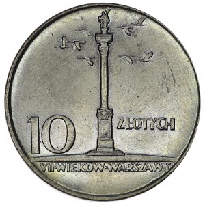 10 złotych 1966 - mała kolumna