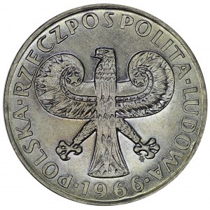 10 złotych 1966 - mała kolumna