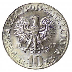 10 złotych Kopernik 1967