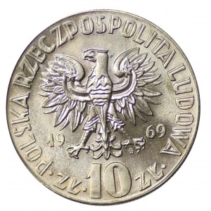 10 złotych Kopernik 1969