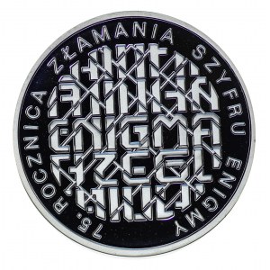 10 złotych 75 rocznica złamania szyfru Enigma, 2007