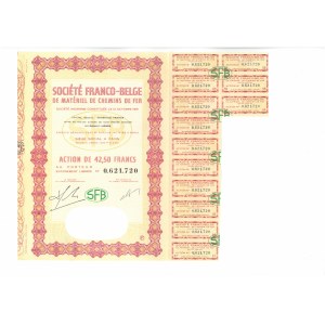 Francja, Societe Franco - Belge, 42,50 francs