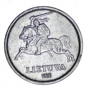 Litwa, 5 litai 1936