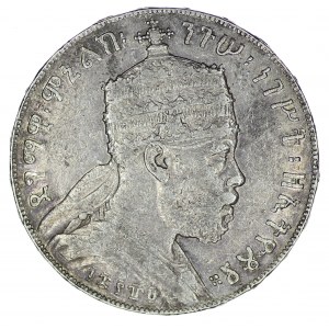 Etiopia, Menelik II, Birr 1887-1889